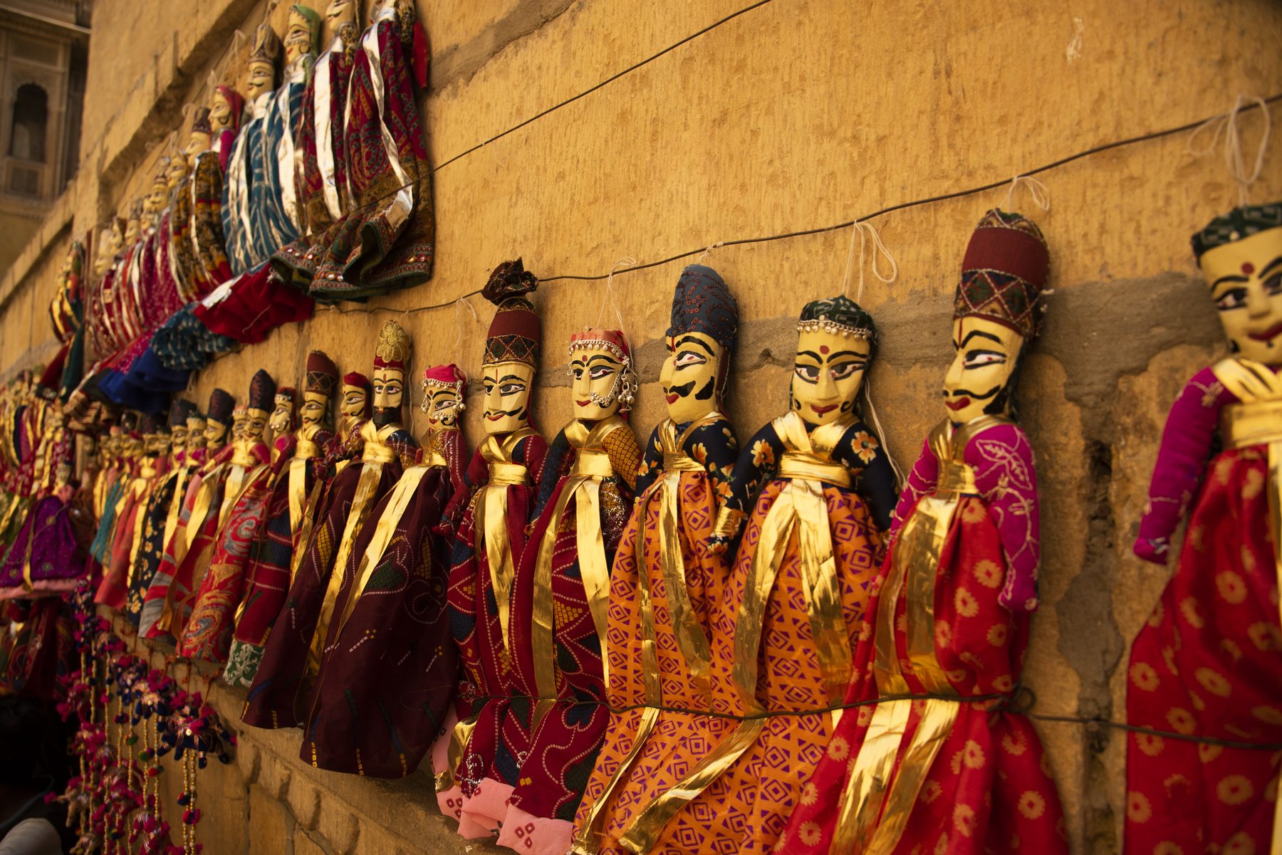 Colourful Rajasthani puppets, and the stories behind craft
